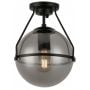 Lampa podsufitowa 1x25 W czarna-przydymiona OSDRO10DEC GTV Drop zdj.1