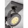 Lampa podsufitowa 2x40 W grafitowa OSWALLY215DEC GTV Wally zdj.6