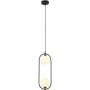 Lampa wisząca 2x25 W czarna PND39652BK Italux Lupus zdj.1