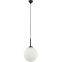 Lampa wisząca 1x40 W biała-czarna PND55781LBK Italux Deore zdj.2