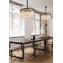 Lampa wisząca x60 W czarna MP0097 Step Into Design Sparkle zdj.2