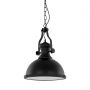 Lampa wisząca 1x60 W czarna MDM25691 Italux Maeva zdj.2