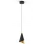 Lampa wisząca 1x7 W czarna PND4331281B Italux Raalto zdj.1