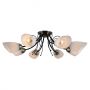 Lampa podsufitowa x40 W czarna PND67068 Italux Cristina zdj.2