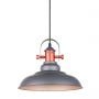 Lampa wisząca 1x60 W szary/popielaty MDM29861GR Italux Temper zdj.2