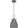 Lampa wisząca 1x60 W szary/popielaty MDHN8026MGRSNICK Italux Franklin zdj.1