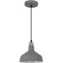 Lampa wisząca 1x60 W szary/popielaty MDHN8049MGRSNICK Italux Hooper zdj.1