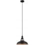 Lampa wisząca 1x40 W czarna MDM23151MBKGD Italux Freya zdj.1