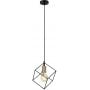 Lampa wisząca 1x40 W czarna MDM42441BKBRO Italux Morestel zdj.1