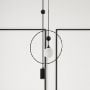 Lampa wisząca 2x60 W czarna PND428892BK Italux Trosti zdj.3