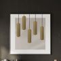 Lampa wisząca 1x10 W złota PND374921GD Italux Tecno zdj.3