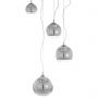 Lampa wisząca 4x40 W chrom MA04914C004 Italux Laurent zdj.2