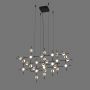 Lampa wisząca x72 W czarna MD1800106730ABG Italux Provenza zdj.1