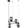 Lampa wisząca 4x40 W czarna MDM40454BKSG Italux Roxane zdj.1