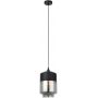 Lampa wisząca 1x40 W czarna-przydymiona MDM23771BKSG Italux Molina zdj.1