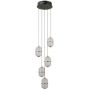 Lampa wisząca 5x28 W czarna PND343755BK Italux Alani zdj.1