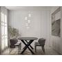 Lampa wisząca 5x28 W czarna PND343755BK Italux Alani zdj.2