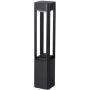 Italux Nutri lampa stojąca zewnętrzna 1x10 W czarna OFL-22982-M-BK zdj.1