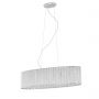 Lampa wisząca 6x42 W srebrna P020706EF4QL Italux Anabella zdj.2