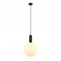 Lampa wisząca 1x40 W czarna PND023401LBK Italux Aldeva zdj.2