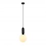 Lampa wisząca 1x40 W czarna PND023401MBK Italux Aldeva zdj.2