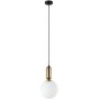 Lampa wisząca 1x40 W złota PND023401MBRO Italux Aldeva zdj.1