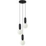 Lampa wisząca 3x40 W czarna PND023403SBK Italux Aldeva zdj.1