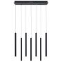 Lampa wisząca x35 W czarna PND223027BK Italux Valdes zdj.1