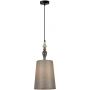 Lampa wisząca 1x60 W czarna PND22374CBK Italux Nerom zdj.1