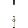 Lampa wisząca 1x19 W czarna PND27372119WBK Italux Bruni zdj.1