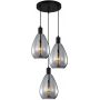 Lampa wisząca 3x40 W czarna PND278123ABKSG Italux Zulo zdj.1