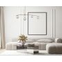 Lampa wisząca 4x5 W mosiądz PND313224HB Italux Senai zdj.3