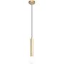 Lampa wisząca 1x5 W złota PND335741GD Italux Filano zdj.1