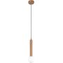 Lampa wisząca 1x5 W brązowa PND335741WD Italux Filano zdj.1