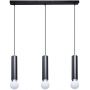 Lampa wisząca 3x40 W czarna PND338493BK Italux zdj.1
