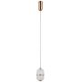 Lampa wisząca 1x6 W złota PND343751HBR Italux Alani zdj.1