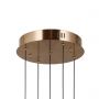 Lampa wisząca 5x28 W złota PND343755HBR Italux Alani zdj.3