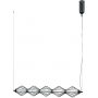 Lampa wisząca 5x25 W czarna PND344035BK Italux Sevil zdj.1