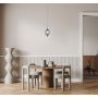 Lampa wisząca 1x4 W czarna PND344051BK Italux Pedro zdj.3