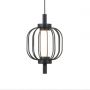 Lampa wisząca 1x4 W czarna PND344051BK Italux Pedro zdj.2