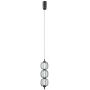 Lampa wisząca 1x12 W czarna PND344053VBK Italux Pedro zdj.1