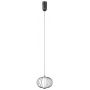 Lampa wisząca 1x5 W czarna PND3442211BK Italux Rabel zdj.1