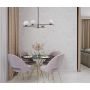Lampa podsufitowa 4x5 W czarna PND436604 Italux Stelia zdj.3