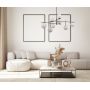 Lampa podsufitowa x5 W czarna PND436609 Italux Stelia zdj.3