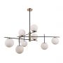 Lampa podsufitowa x5 W czarna PND436609 Italux Stelia zdj.2