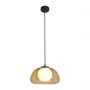 Lampa wisząca 1x7 W bursztynowa PND546371BKYLL Italux Ainale zdj.2