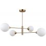 Lampa podsufitowa 4x5 W mosiądz PND553424HB Italux Evora zdj.1
