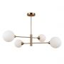 Lampa podsufitowa 4x5 W mosiądz PND553424HB Italux Evora zdj.2