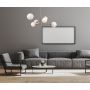 Lampa podsufitowa 6x5 W PND553426SN Italux Evora zdj.3