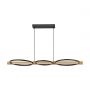 Lampa wisząca 3x38 W czarna PND5536240WWO Italux Natano zdj.2